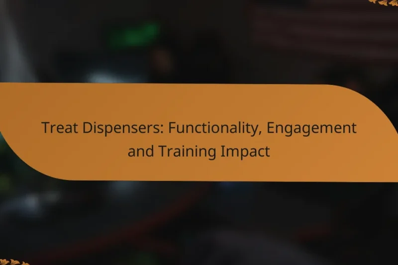 Treat Dispensers: Functionality, Engagement and Training Impact